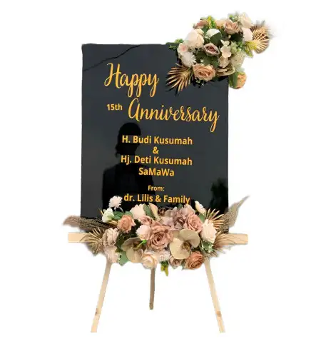 Papan Bunga Akrilik Kuanyar